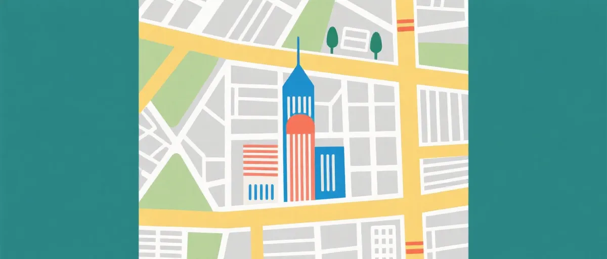 到访路线示意图