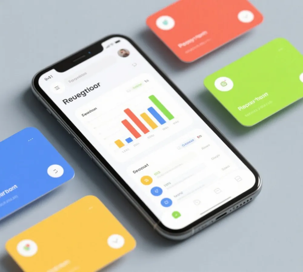 移动端开奖直播信息布局示意图